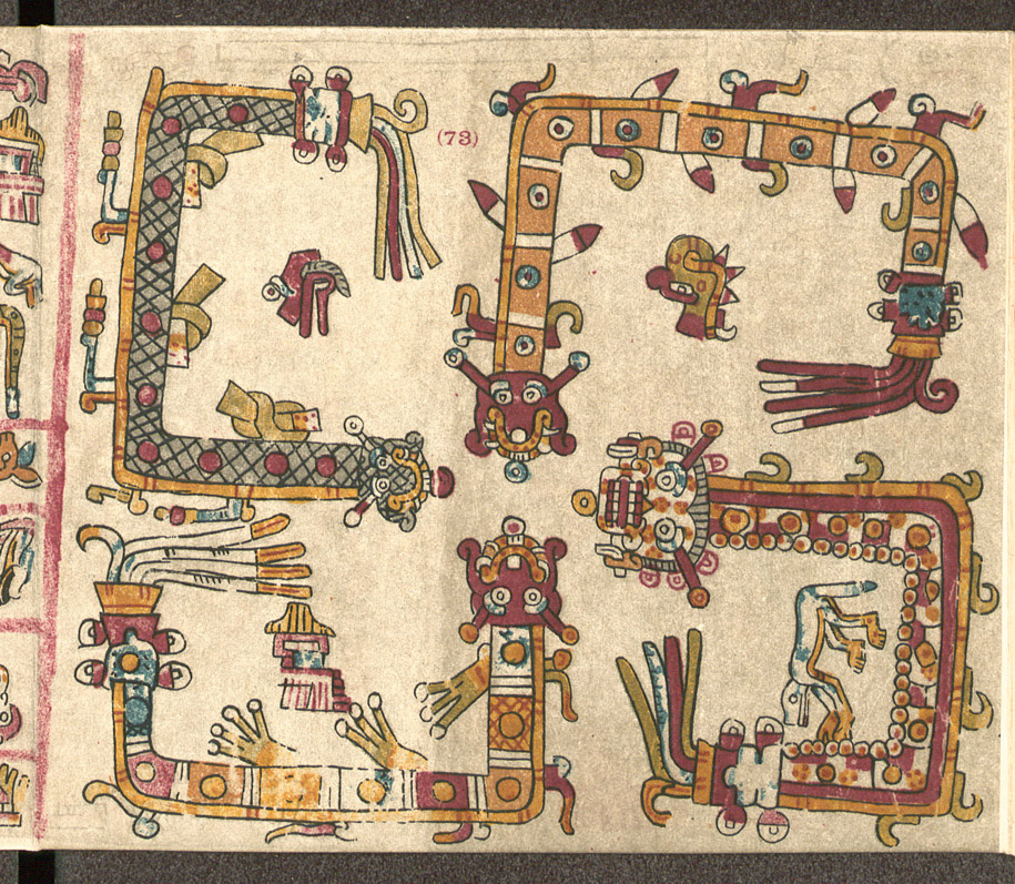 FAMSI Universitätsbibliothek Rostock Codex Vaticanus 3773 B (Loubat